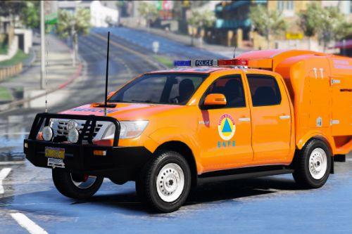 Indonesian Rescue BNPB Livery for Toyota Hilux